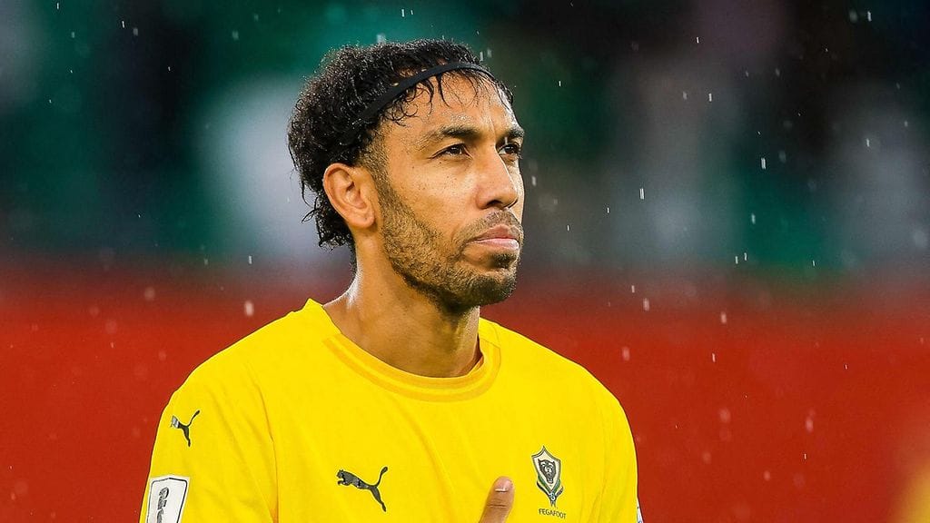Pierre-Emerick Aubameyang pelasi viime vuonna vielä Afrikan mestaruuskisoissa. Gabonilaisen maajoukkueura päättyi karvaasti.