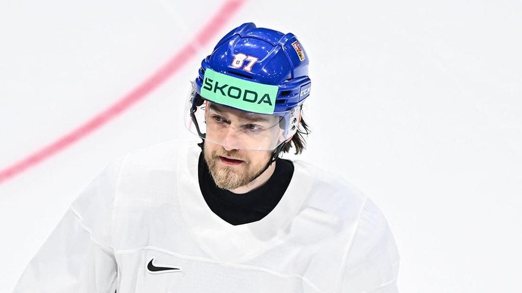 Michal Kovarcik pelasi viime keväänä MM-kisoissa. Tshekkihyökkääjä on kuljetettu tuoreeltaan sairaalaan.