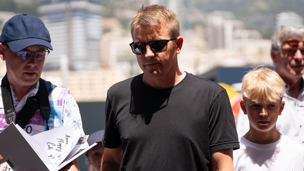 Kimi Räikkönen ja Robin Räikkönen ovat Red Bullin vieraana Monzassa.