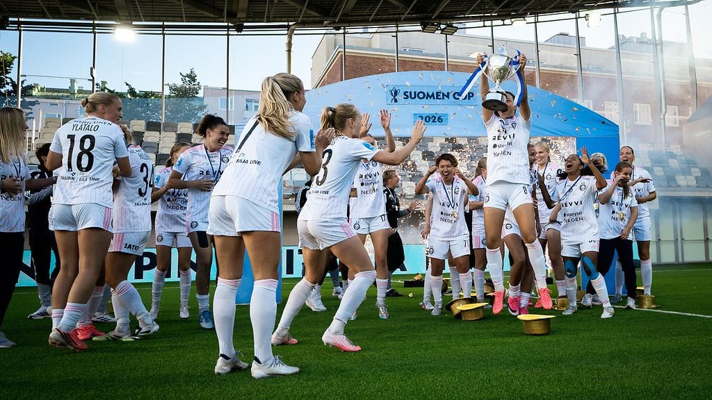 HJK voitti Suomen Cupin finaalissa HPS:n.