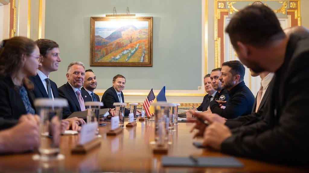 Zelenskyi Witkoff Kushner LK 6.9.2026