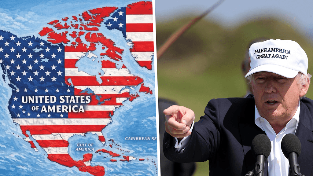 Trump on toisen virkakautensa aikana kunnostautunut paikkojen nimien vaihtamisessa.