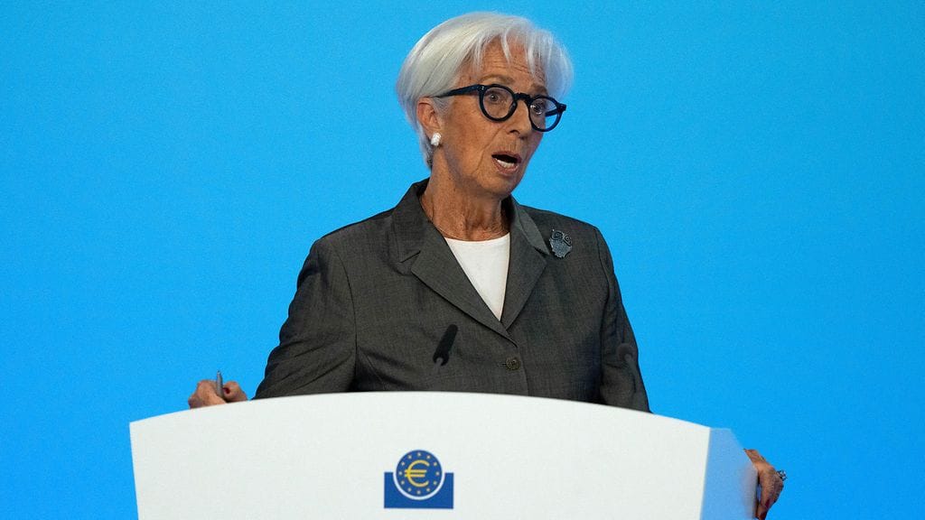 Euroopan keskuspankin pääjohtaja Christine Lagarde heinäkuussa 2026.