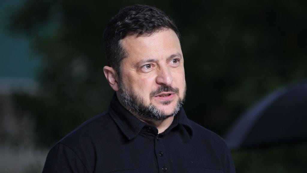 Ukrainan presidentti Volodymyr Zelenskyi.