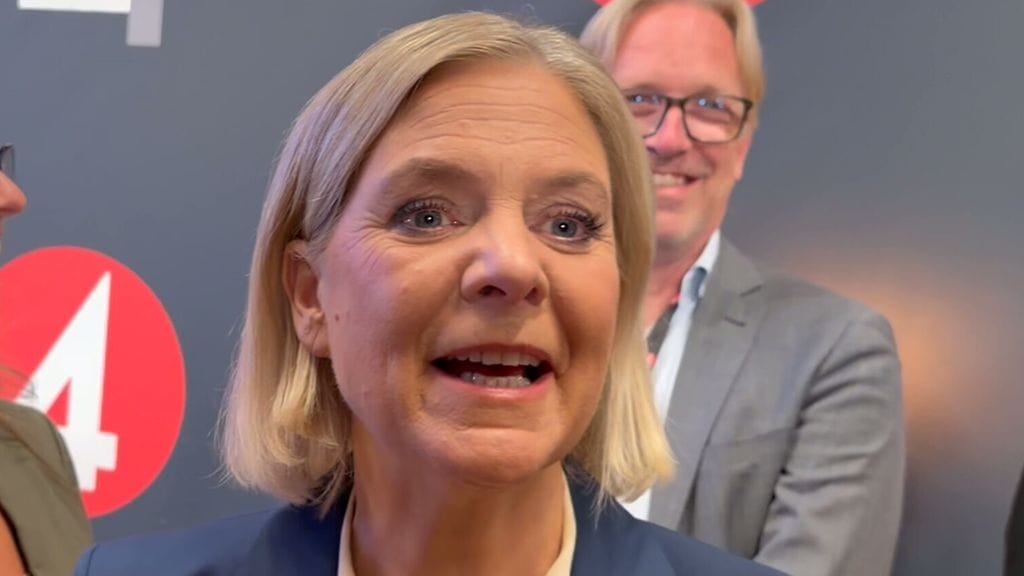 Ruotsin sosiaalidemokraattien puheenjohtaja Magdalena Andersson luopuu yrityksestä muodostaa hallitus.
