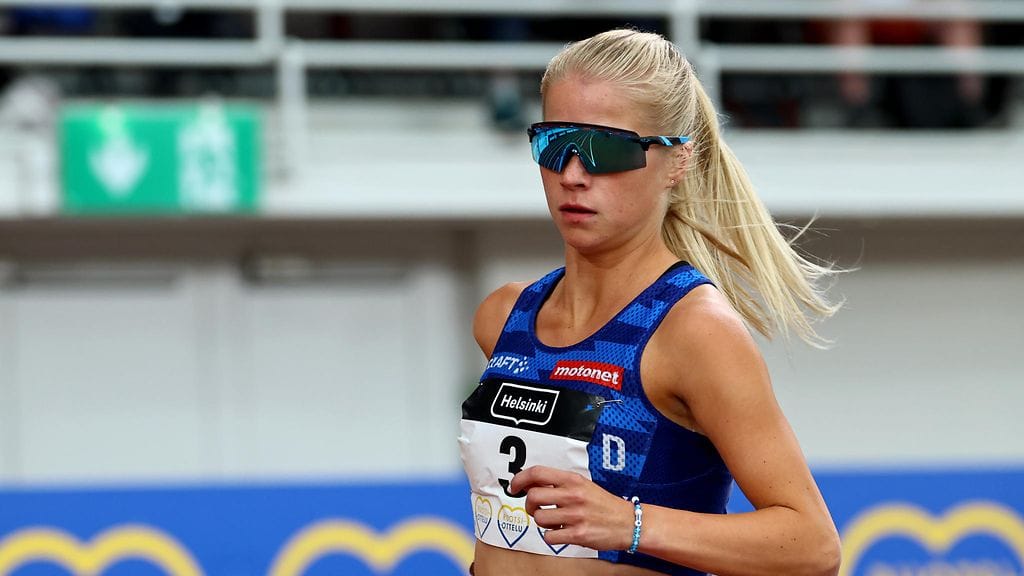 Alisa Vainio voitti maratonin Suomen mestaruuden.
