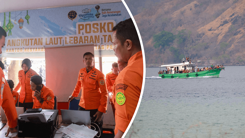 Indonesiassa alkoi mittava pelastusoperaatio lauttaturman takia.