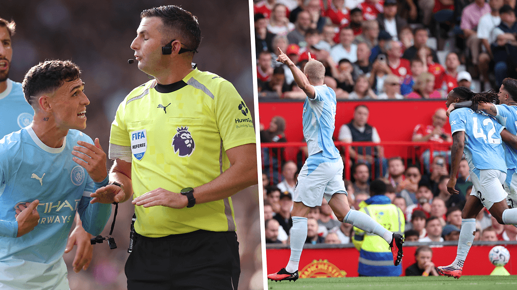 Phil Foden ajettiin kentältä ensimmäisellä puoliajalla, mutta City voitti Erling Haalandin maalilla.