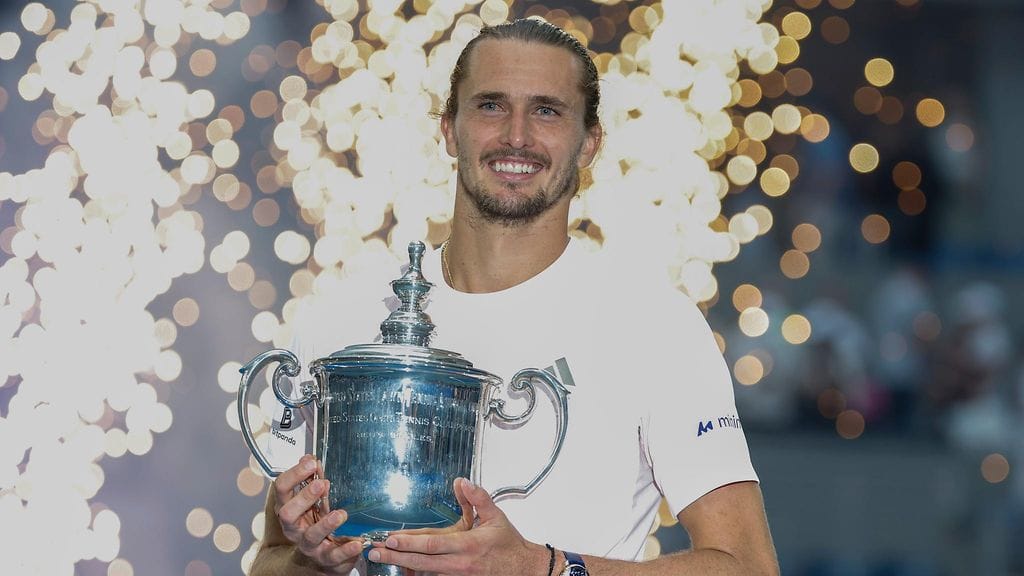 Alexander Zverev voitti uransa toisen grand slamin.