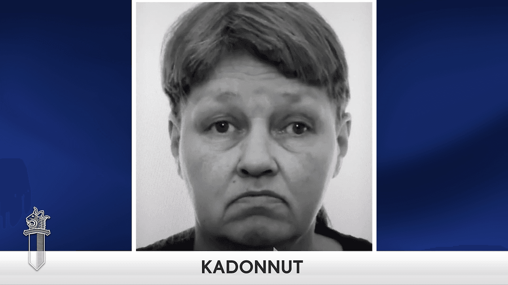 Poliisi julkaisi kuvan kadonneesta.