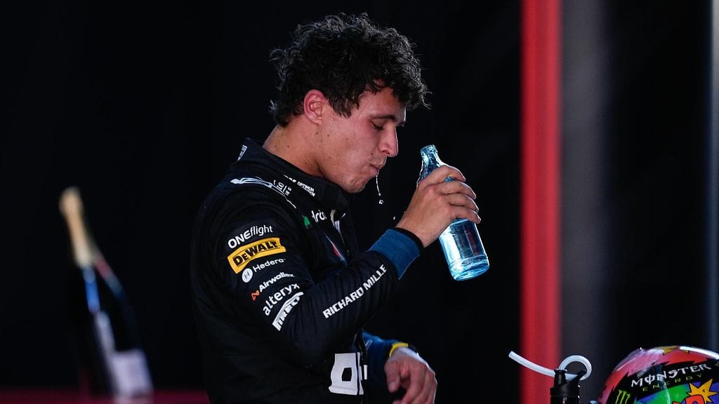Lando Norris aiheutti hämminkiä Madridin F1-kisan jälkeen.