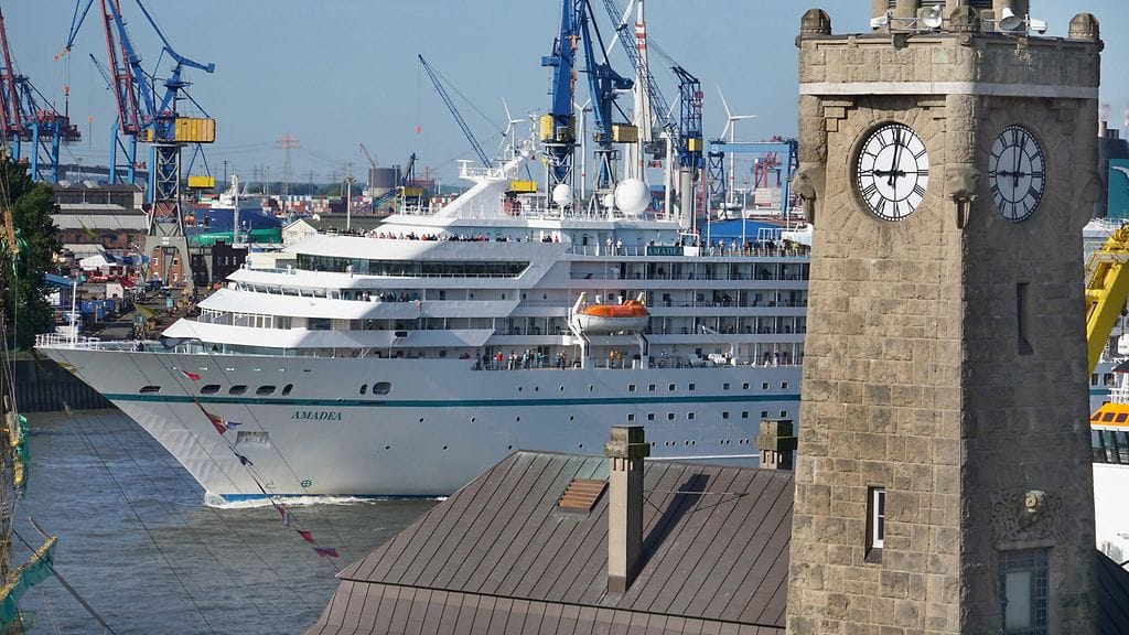 MS Amadea toukokuussa 2025.
