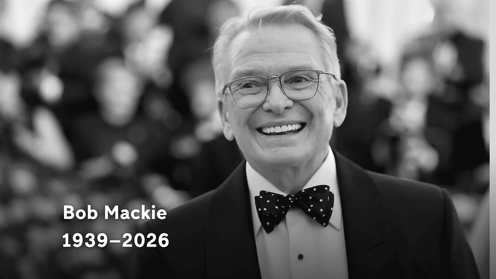 Legendaarinen vaatesuunnittelija Bob Mackie on kuollut.