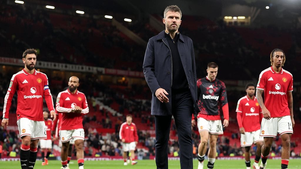 Manageri Michael Carrick johtama Manchester United on saanut surkean alun kaudelleen.