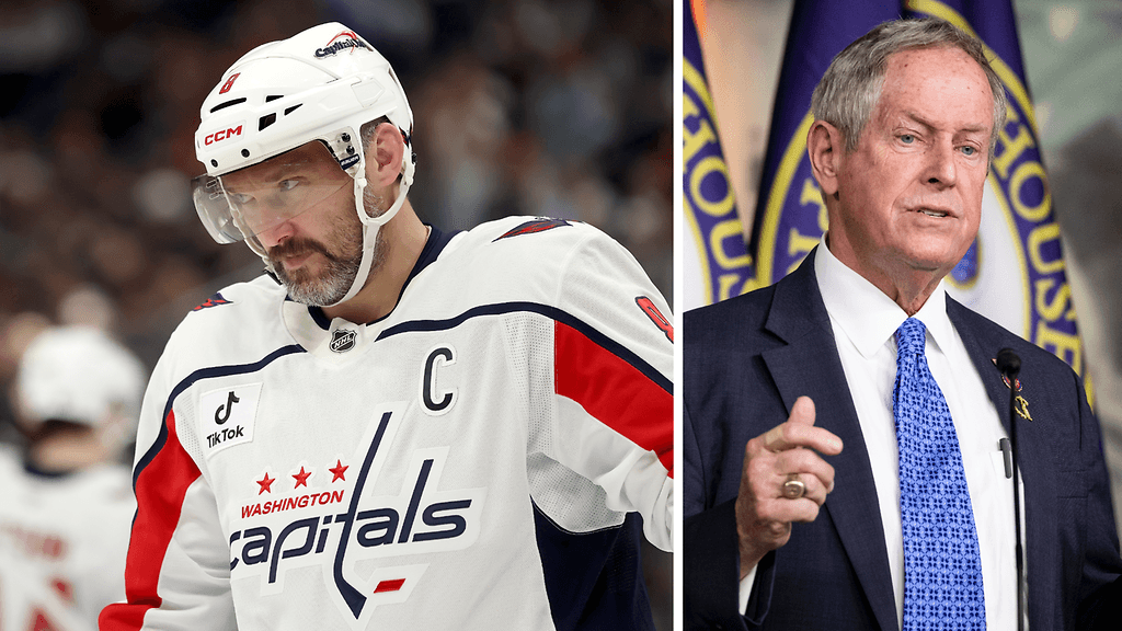 Etelä-Carolinan republikaaninen kongressiedustaja Joe Wilson (oik.) kirjoitti NHL:lle kirjeen Aleksandr Ovetshkinin kohuvideosta.