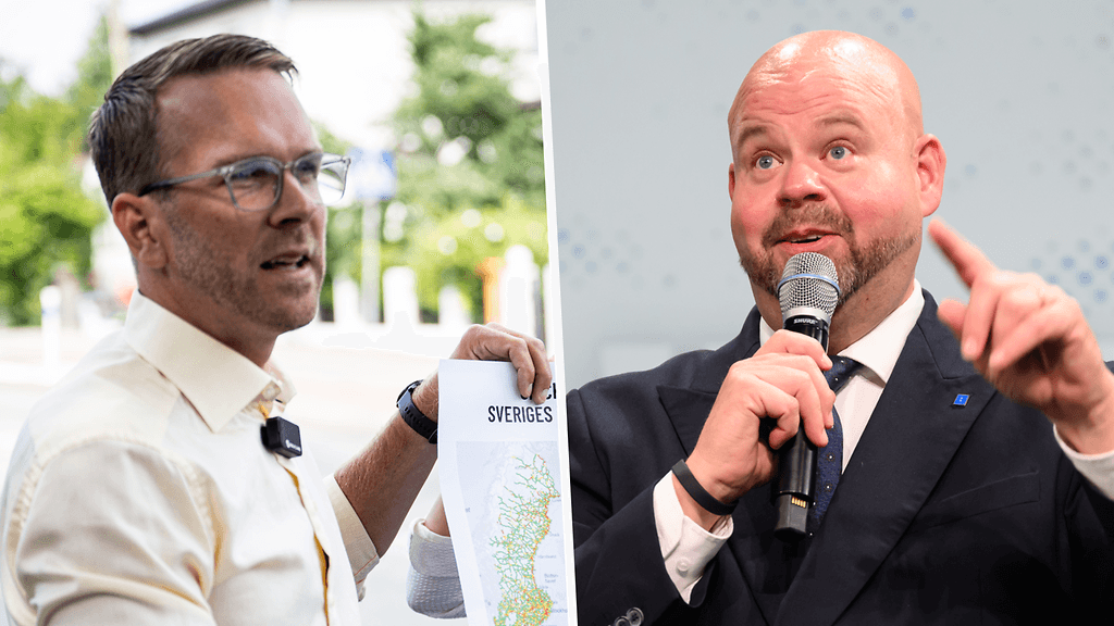Kaksi kristillisdemokraattien ministeriä, Andreas Carlson (vasemmalla) ja Peter Kullgren jäivät vaaleissa rannalle.