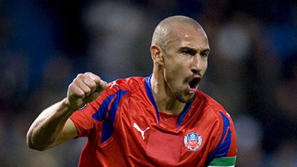 Henrik Larsson, kuva: EPA/BJOERN LINDGREN