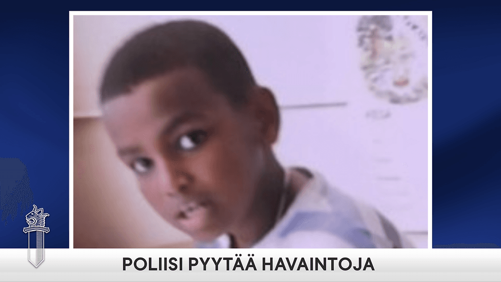 Ilmoita havainnot kadonneesta lapsesta hätänumeroon.