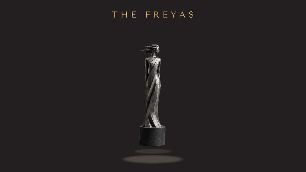 Tältä uusi palkinto näyttää. Kuva: The Freyas.