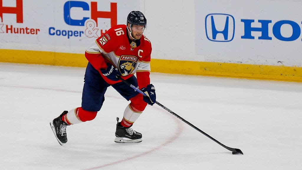 Aleksander Barkov on aloittanut NHL-harjoituskauden upeasti.