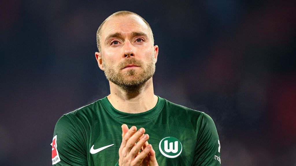 Christian Eriksenin ja VfL Wolfsburgin välinen sopimus on purettu.