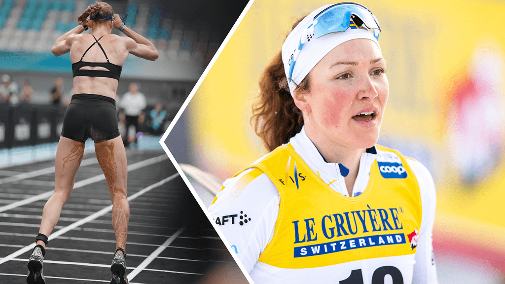 Moa Lundgren (vas.) ei katsonut hyvällä australialaisen Joanna Wietrzykin toimintaa.