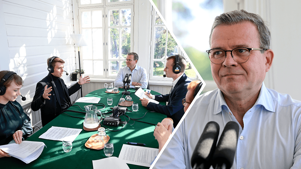 Pääministeri Petteri Orpo (kok.) kommentoi bensan hintaa Ylen pääministerin haastattelutunnilla.