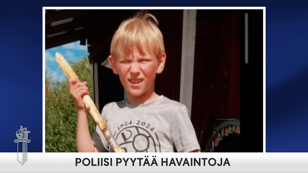 Poliisin julkaisema kuva kadonneesta.