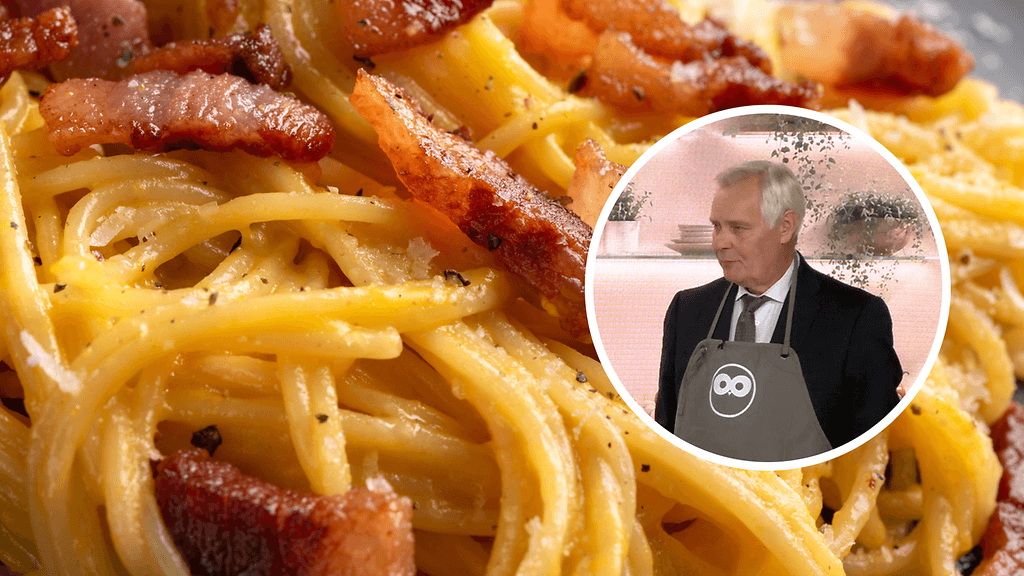 Antti Rinne pekonipasta