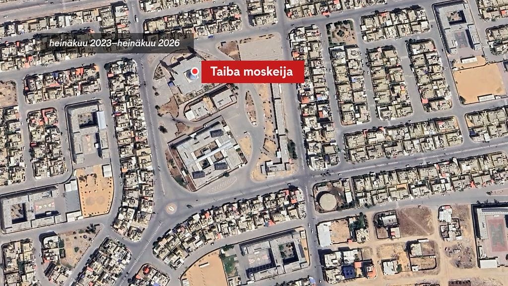 GOOGLE Taiba moskeija ennen 290926