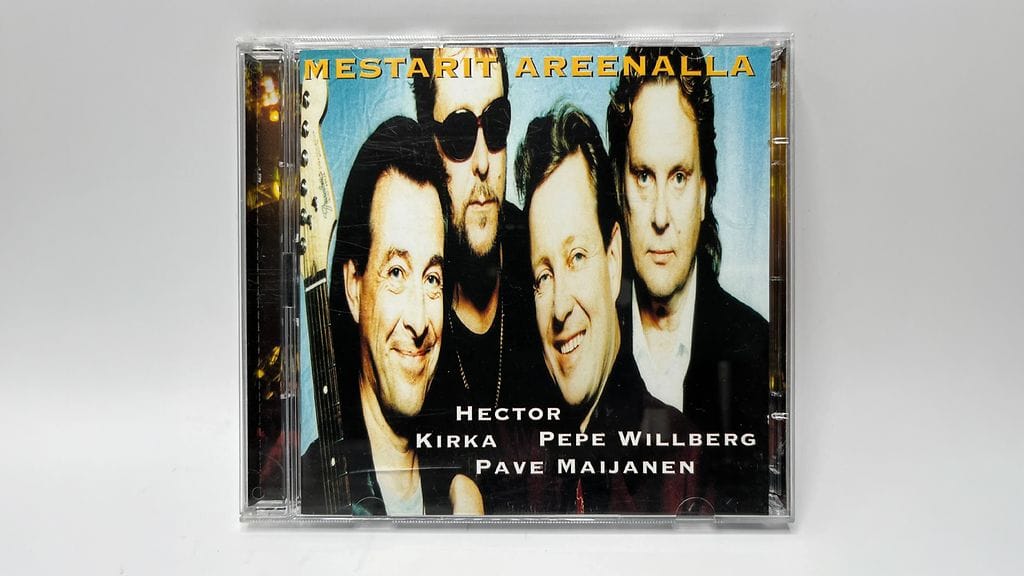 Mestarit areenalla -levynkansi