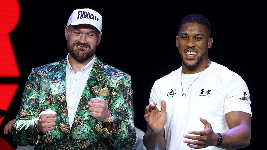 Tyson Furyn ja Anthony Joshuan odotettua kohtaamista edeltänyt lehdistötilaisuus ei sisältänyt totuttua räksytystä.