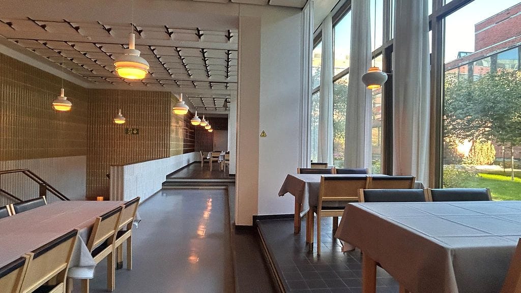 Kela, henkilöstöruokala, Alvar Aalto