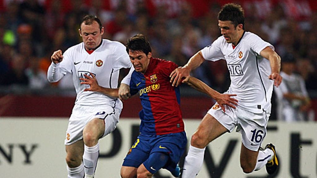 Messi ja Rooney kohtasivat Mestarien liigan finaalissa 2009, kuva:Getty/Alex Livesey
