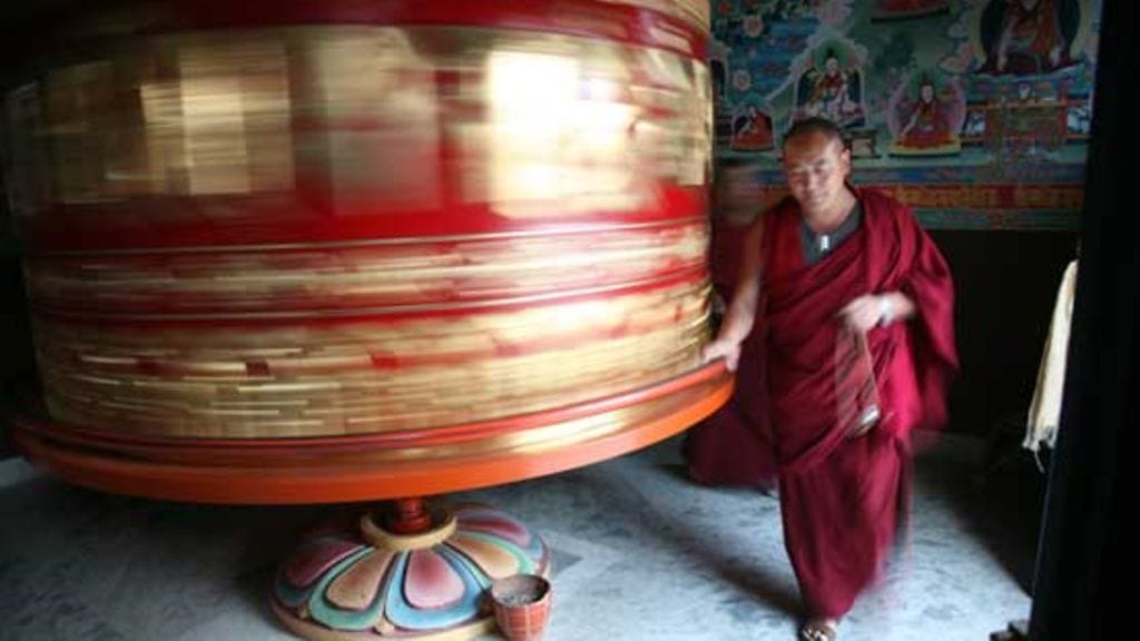 Munkki ja suuri rukousmylly