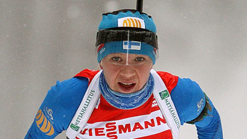 Kaisa Mäkäräinen, kuva: EPA/ANTONIO BAT