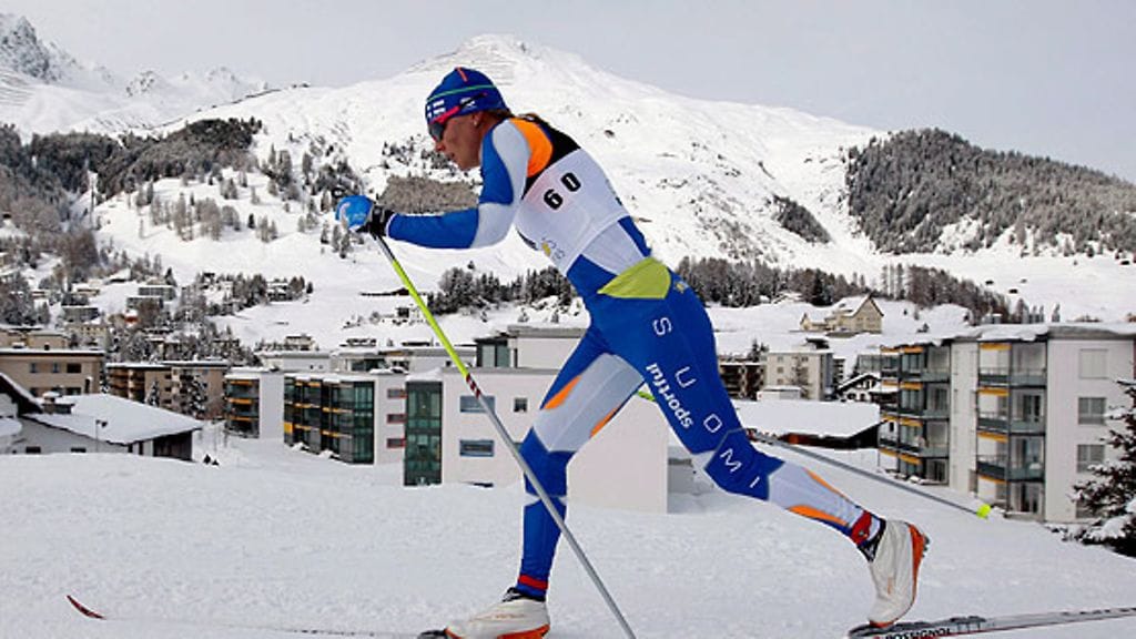 Virpi Kuitunen, kuva: EPA/ARNO BALZARINI