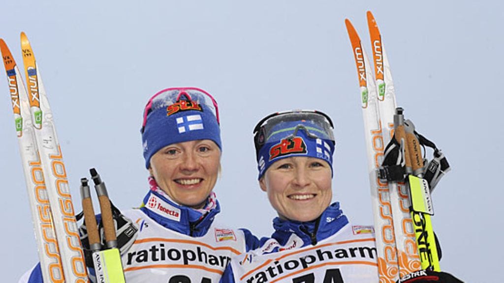 Virpi Kuitunen, Aino-Kaisa Saarinen, kuva: Timo Jaakonaho / Lehtikuva