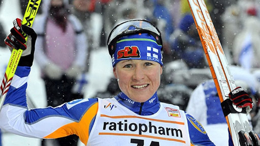 Aino-Kaisa Saarinen, kuva: Lehtikuva/Matti Björkman