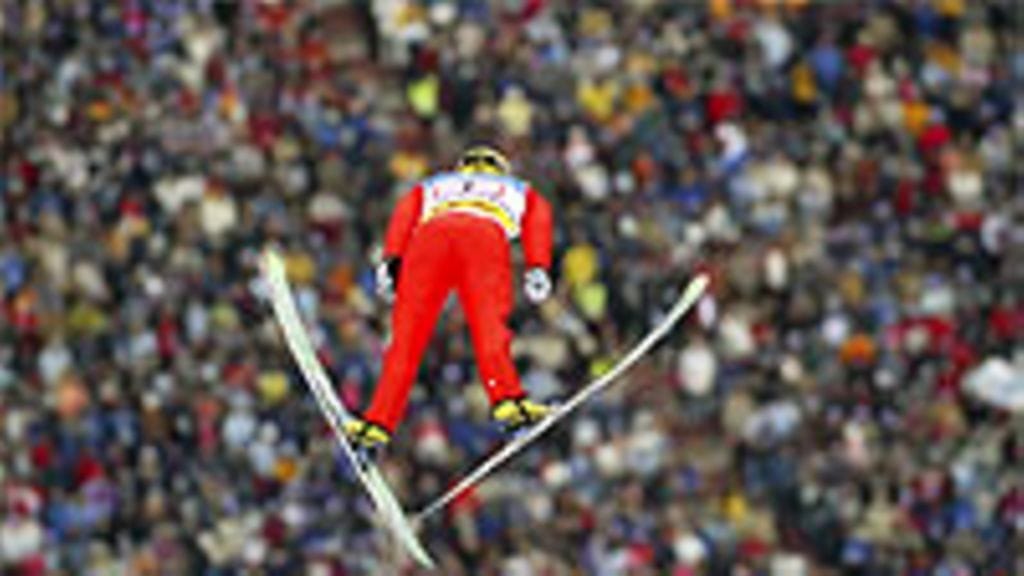 Janne Ahonen lentää, photo: Agence Zoom/Getty Images