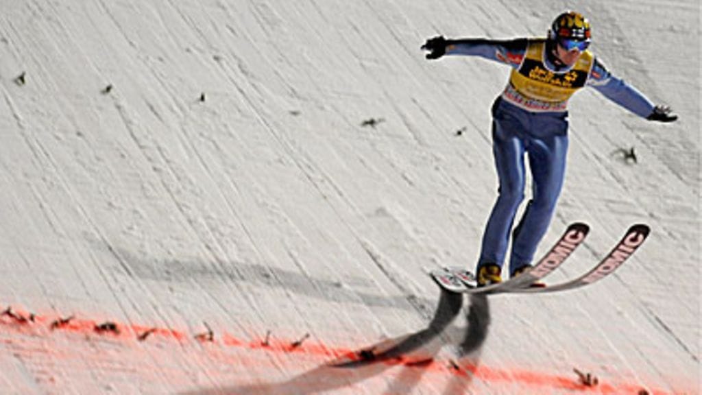 Janne Ahonen. Kuva: Peter Keffel/EPA.