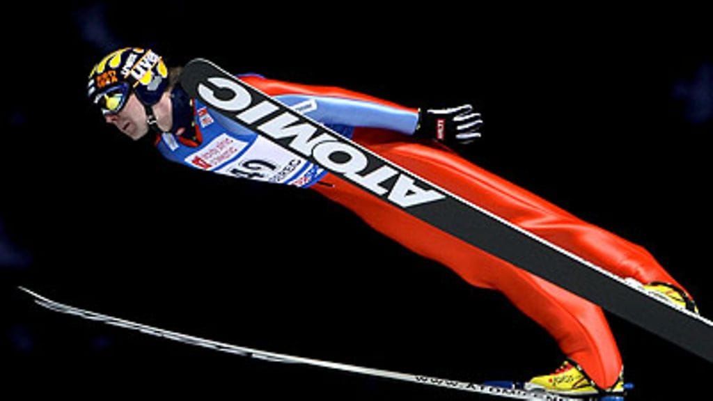 Janne Ahonen, kuva: EPA/SRDJAN SUKI