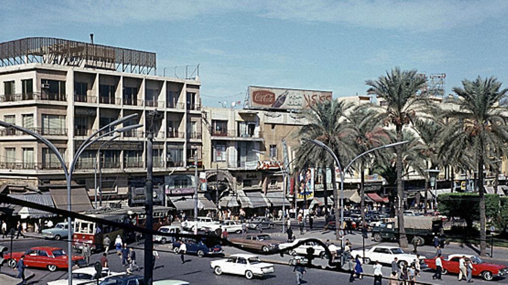 Katunäkymää Beirutista vuonna 1964