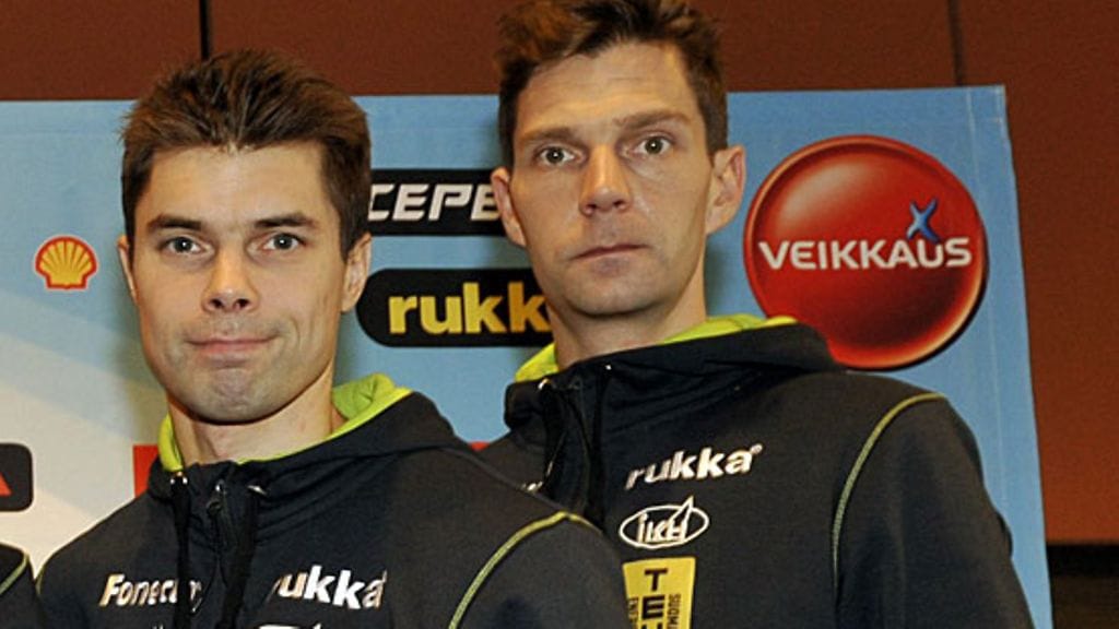 Matti Hautamäki ja Janne Ahonen