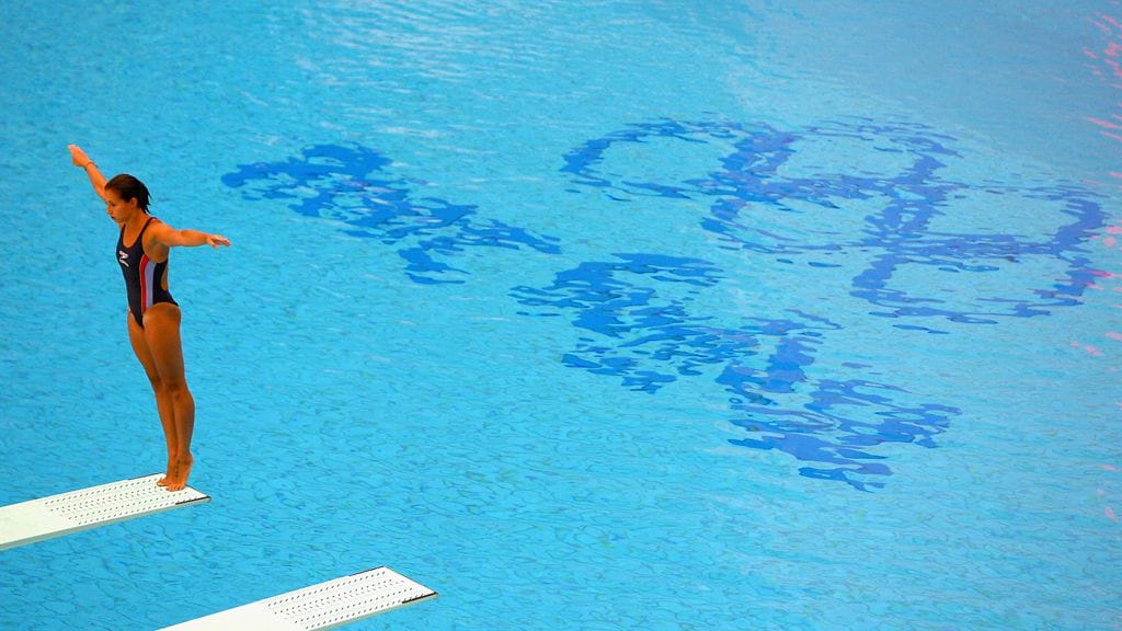 Uimahypyt, Peking 2008.