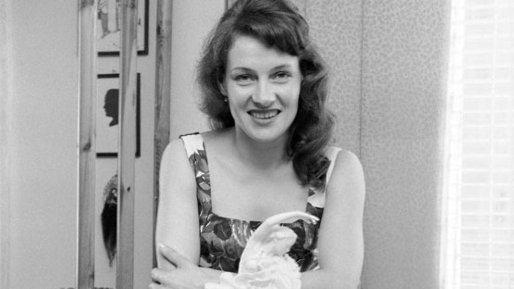 Balettitanssija Doris Laine vuonna 1961.