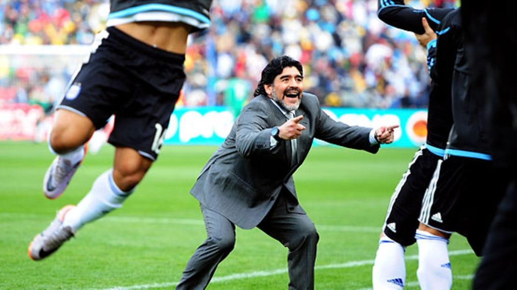 Diego Maradona, kuva: Mike Hewitt - FIFA/FIFA via Getty Images