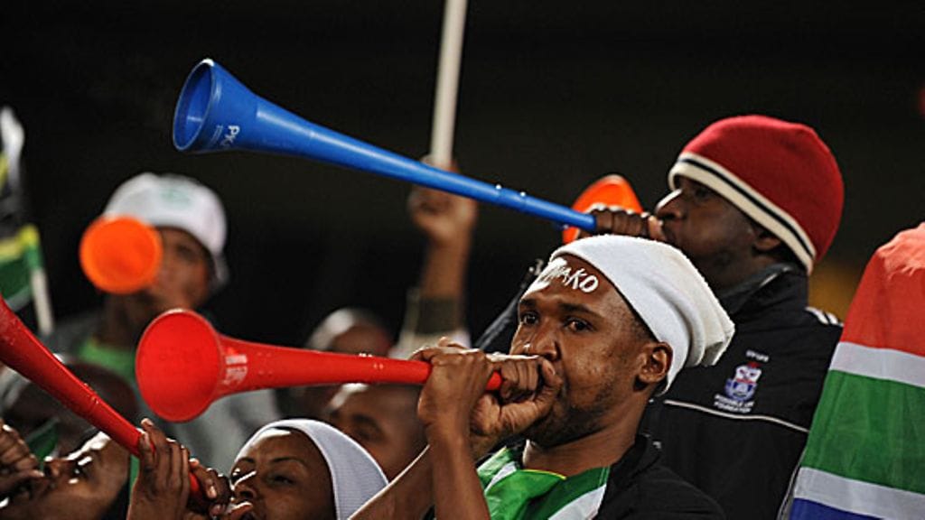 Vuvuzela-torvet raastajat tv-katsojien ja pelaajien hermoja, kuva: Jasper Juinen/Getty Images