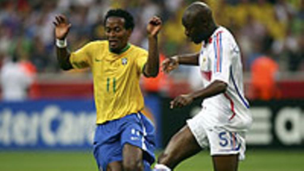 Ze Roberto ja William Gallas (Kuva: Michael Steele/Getty Images)