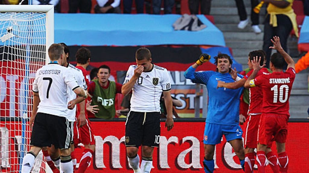 Saksa-Serbia. Kuva: Cameron Spencer/GETTY.